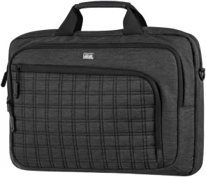 Фото: Сумка для ноутбука 2E CBN9198BK CrossSquares Black (2E-CBN9198BK) № 2 | KTC