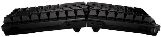 Клавіатура ASUS ROG Falcata Split HFX V2 Magnetic Switch WL/BT/USB Black (90MP043H-BKUA20)