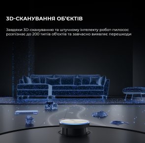 Робот-пилосос Dreame Robot Vacuum X50 Ultra Black (1155345)