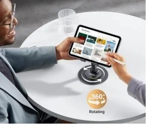 Фото: Універсальний тримач UGREEN LP805 Swivel and Foldable Multi-Angle Phone Stand Black (35152) № 5 | KTC
