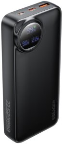 Батарея універсальна Essager Heteromypil 22.5W digital display 20000mAh Black (EDY2W-YT01-Z)