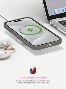Фото: Чохол ArmorStandart for Apple iPhone 15 Pro - ICON2 MagSafe Clay (ARM72744) № 9 | KTC
