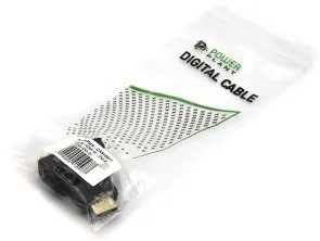 Фото: Перехідник PowerPlant HDMI M / DVI F Black (CA910977) № 3 | KTC