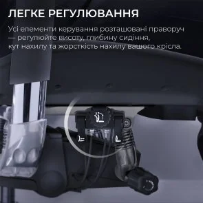Фото: Крісло SIHOO Doro S300 Dark Grey (S300-M201) № 17 | KTC