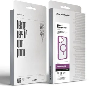 Фото: Чохол ArmorStandart for Apple iPhone 16 - Unit MagSafe Violet (ARM78725) № 2 | KTC
