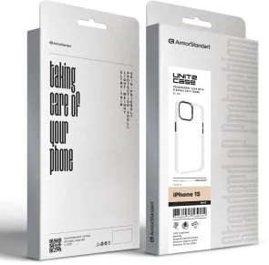Фото: Чохол ArmorStandart for Apple iPhone 15 - UNIT2 White (ARM69966) № 5 | KTC