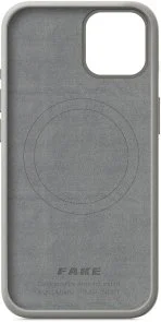 Фото: Чохол ArmorStandart for Apple iPhone 15 - FAKE Leather Case Grey (ARM76289) № 2 | KTC