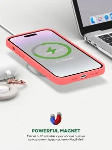Фото: Чохол ArmorStandart for Apple iPhone 15 - ICON2 MagSafe Guava (ARM72732) № 9 | KTC