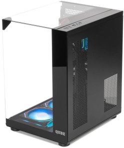 Корпус QUBE Aquarium Black with window (AQUARIUM_GBNU3)