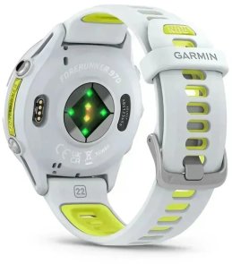 Смарт годинник Garmin Forerunner 970 Titanium with Whitestone Case and Whitestone/Translucent Amp Yellow Band (010-02969-11)