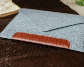 Фото: Чохол Gmakin for MacBook Air/Pro 13.3 Grey/Brown (GM10) № 8 | KTC