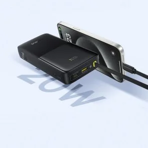Фото: Батарея універсальна Baseus Bipow 2 20000mAh 20W Black (P10077101113-01) № 7 | KTC