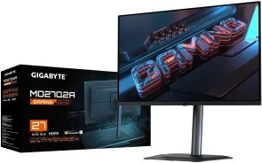 Фото: Монітор Gigabyte MO27Q2A Gaming Monitor - 27" QD-OLED / 2560×1440 / 280 Гц / AMD FreeSync Premium Pro, AMD FreeSync Compatible / Pivot / HAS № 7 | KTC