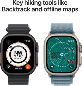 Смарт годинник Apple Watch Ultra 3 - 49mm Black Titanium Case with Black Titanium Milanese Loop - Medium (MF1Q4)