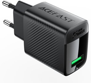 Зарядний пристрій Acefast A90 18W Black (6974316283249)