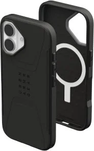 Фото: Чохол UAG for Apple iPhone 17 - Civilian MagSafe Black (114547114040) № 7 | KTC