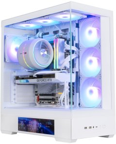 Корпус Zalman P40 DS White with window (P40DSWHITE)