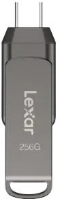 Флешка USB Lexar JumpDrive Dual Drive D400 256GB (LJDD400256G-BNQNG)