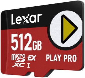 FLASH пам'ять Lexar Play Pro UHS-I V30 Micro SDXC 512GB (LMSXPS0512G-BNNNG)