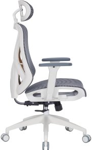Крісло OfficePro Atlas OC630-W-DG-DG White/Dark Gray