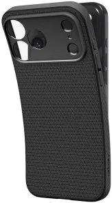 Фото: Чохол Spigen for Apple iPhone 17 Pro - Liquid Air Matte Black (ACS10331) № 4 | KTC
