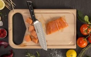 Фото: Ніж кухонний сантоку Tefal Ice Force 18cm Black (K2320614) № 7 | KTC