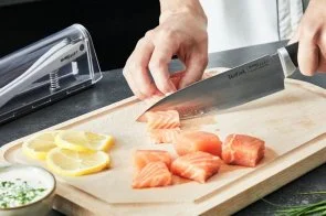 Фото: Ніж кухонний кухарський Tefal Eversharp 16.5cm Black (K2569004) № 13 | KTC