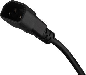 Мережевий фільтр 2E U03C14M1BK 3/1m USB Black (2E-U03C14M1BK)