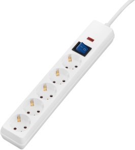 Мережевий фільтр 2E SP515OSM3WH 5/3m White (2E-SP515OSM3WH)