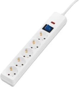 Фото: Мережевий фільтр 2E SP515OSM3WH 5/3m White (2E-SP515OSM3WH) № 2 | KTC