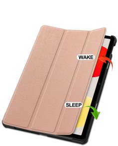 Чохол для планшета BeCover for Samsung Tab A11 X133/X135 - Smart Case Rose Gold (713971)