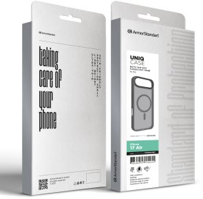 Чохол ArmorStandart for Apple iPhone 17 Air - Uniq MagCase Titanium Grey (ARM86280)