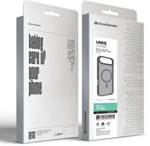 Чохол ArmorStandart for Apple iPhone 17 Air - Uniq MagCase Titanium Grey (ARM86280)