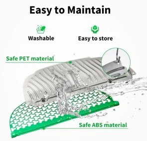 Фото: Набір магнітних решіток для лотків PETKIT Magnetic Cat Litter Remover Set 2pcs (P99021) № 4 | KTC