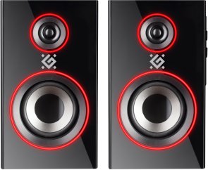 Колонки Defender (2.0) Solar 20 (2х10Вт), Black