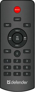 Акустика для вечірок Defender Rage Black (65109)