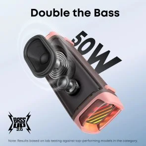 Фото: Портативна колонка Anker SoundCore Boom 3i Brown (D5100080) № 7 | KTC