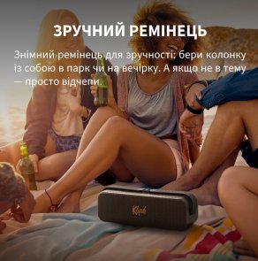 Портативна колонка Klipsch Detroit Bluetooth Black (1072202)