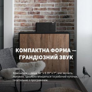 Колонка Klipsch The Three Plus Matt Black Bluetooth