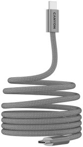 Кабель Canyon OnWire 60MG 60W Type-C / Type-C 1m Light Grey (CND-CCMG60AB15LG)