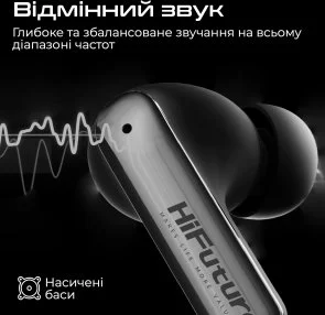 Фото: Навушники HiFuture Sonicair White (sonicair.white) № 3 | KTC