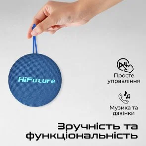 Фото: Портативна колонка HiFuture Altus 5W Black (altus.black) № 8 | KTC