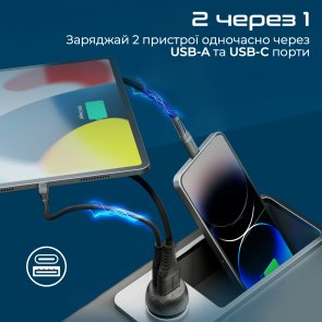 Автомобільний зарядний пристрій Promate DriveGear-PD33 (drivegear-pd33)