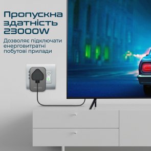 Зарядний пристрій Promate Tripmate-gan75 (tripmate-gan75)
