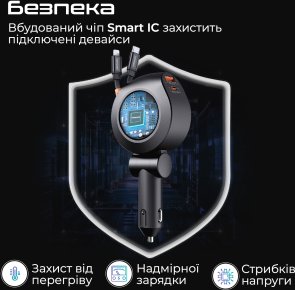 Автомобільний зарядний пристрій Promate DriveGear-R2 (6959144066745)