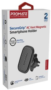 Кріплення для мобільного телефону Promate Ventmag-xl Black (ventmag-xl.black)