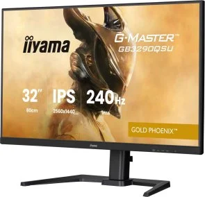 Фото: Монітор iiyama G-MASTER GB3290QSU-B1 Black - 31.5" IPS / 2560×1440 / 240 Гц / AMD FreeSync Premium / Pivot / HAS № 5 | KTC