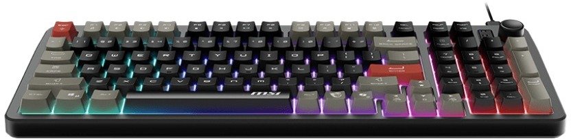 Клавіатура MSI FORGE GK110 UA USB Black
