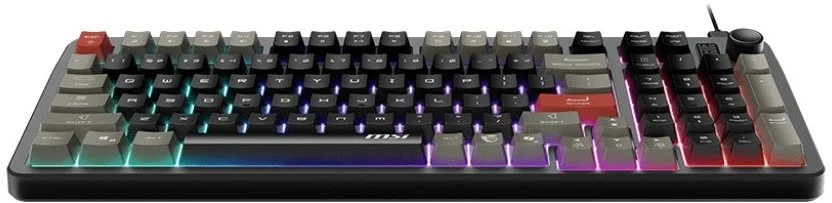 Фото: Клавіатура MSI FORGE GK110 UA USB Black № 4 | KTC