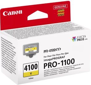 Картридж Canon PFI-4100 imagePROGRAF PRO-1100 Yellow (6780C001)